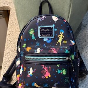 Loungefly Disney Characters Navy Backpack